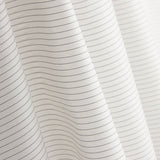 Polyester-Futterstoff Polyester Dünner Streifen Weiß 70x150 cm - Ribes y Casals
