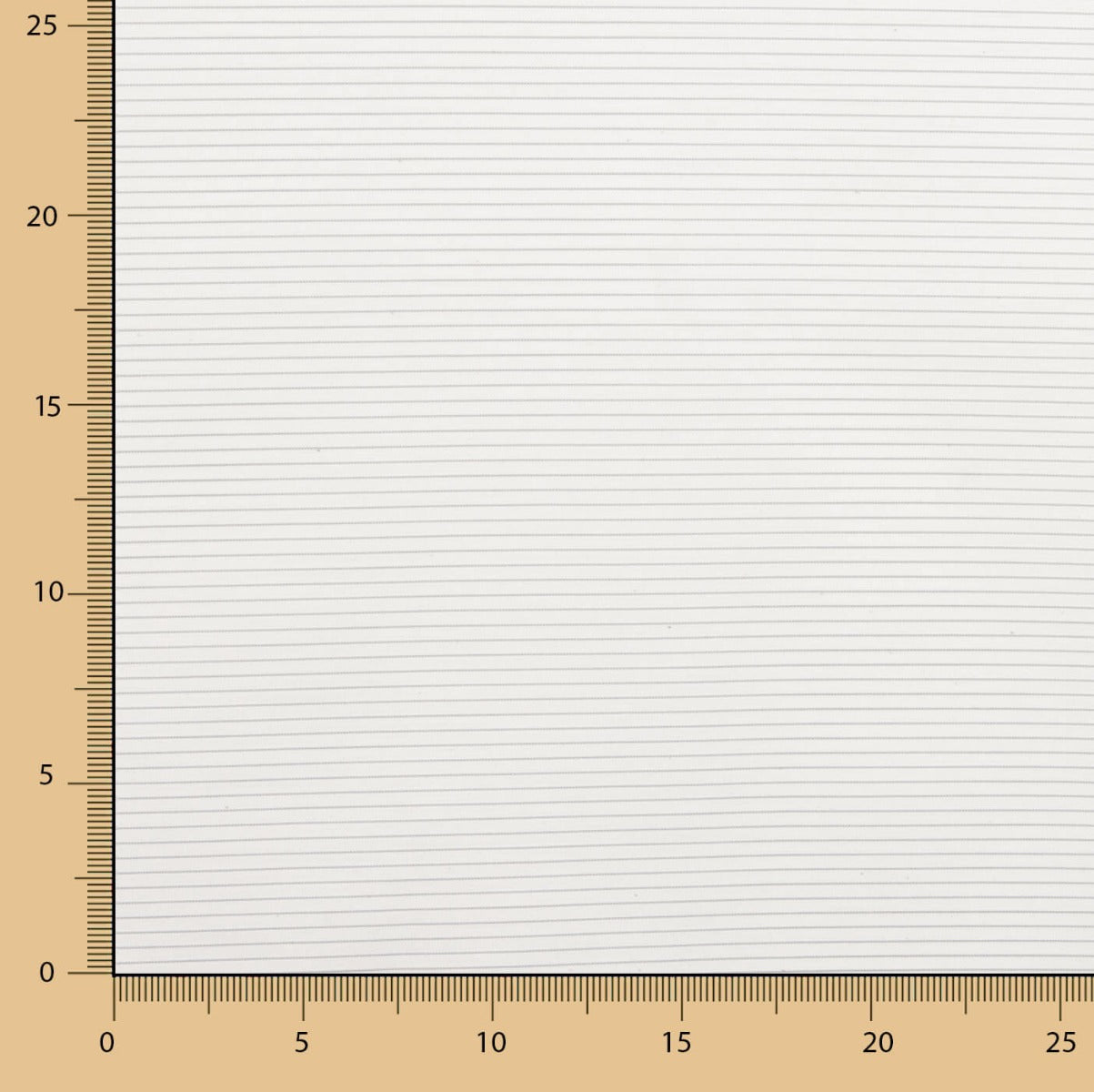 Polyester-Futterstoff Polyester Dünner Streifen Weiß 70x150 cm - Ribes y Casals