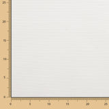 Polyester-Futterstoff Polyester Dünner Streifen Weiß 70x150 cm - Ribes y Casals
