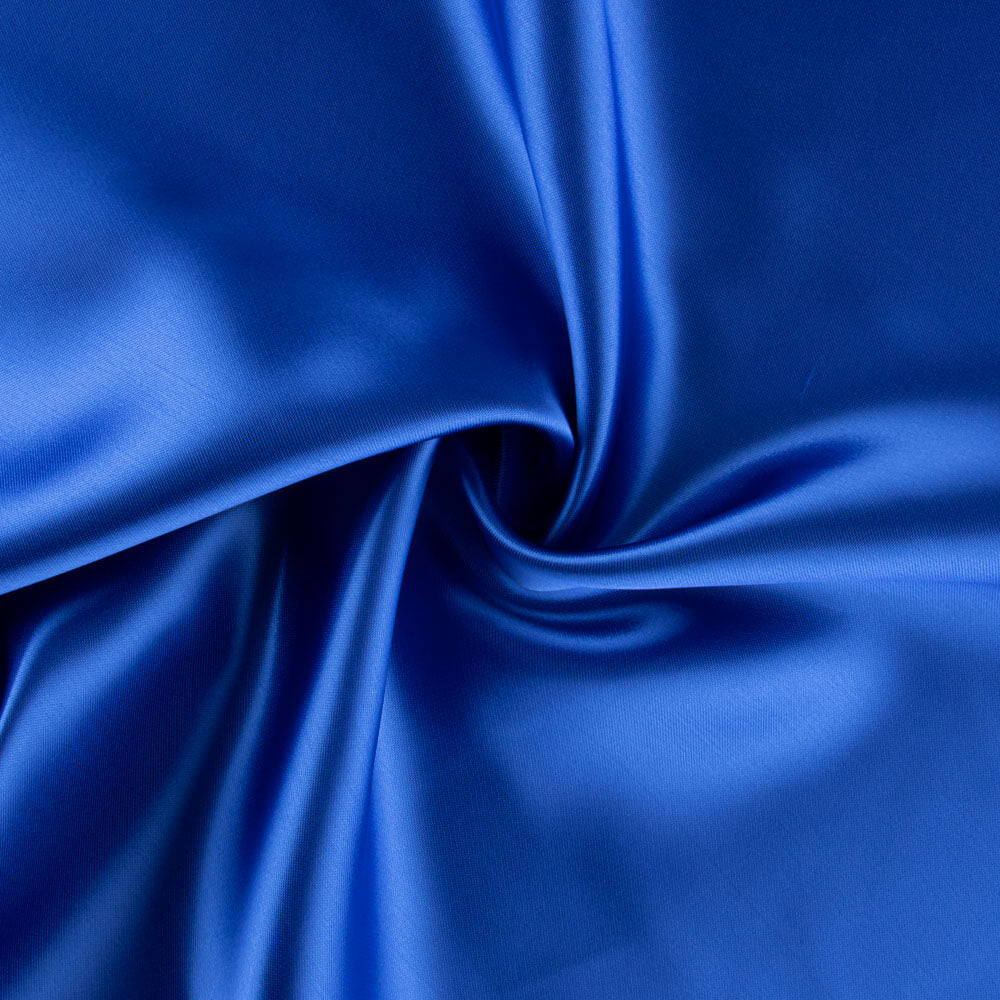 Elektrisch blaues Satin-Futter - Ribes y Casals