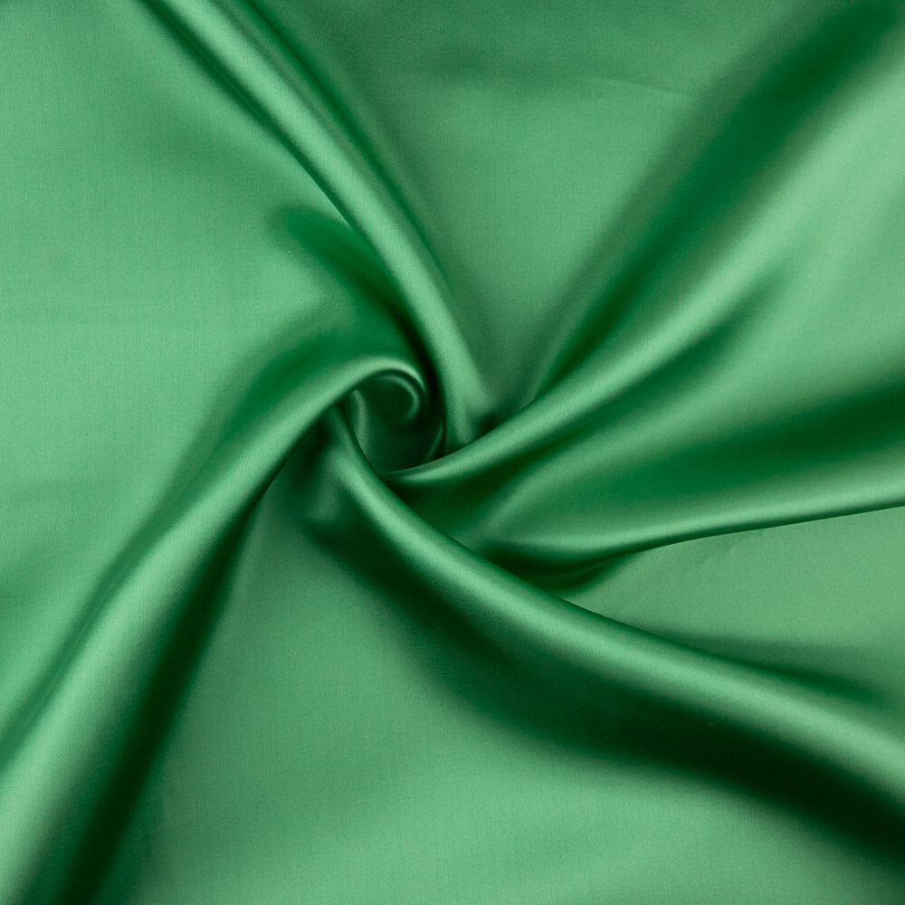 Smaragdgrünes Satin-Rayon-Futter - Ribes y Casals