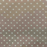 Innenfutter Rayon Polka Dots Kamelgrün - Ribes y Casals