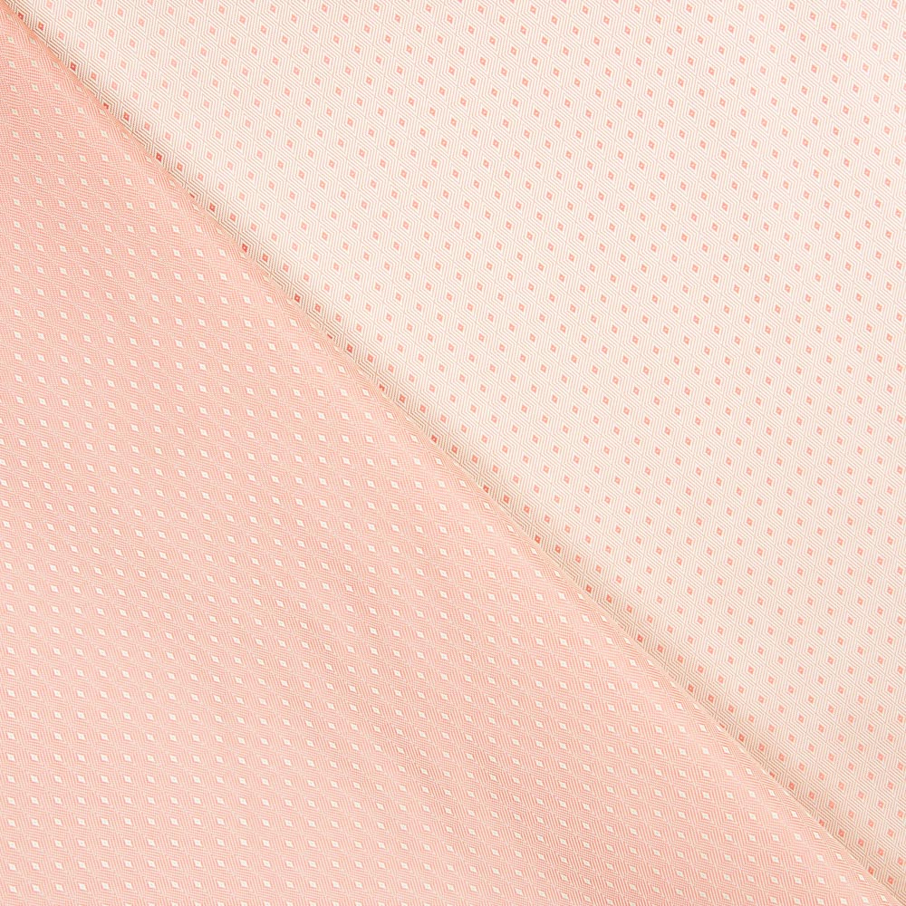 Futter Rayon Polka Dots Needlepoint Golden Pink - Ribes y Casals