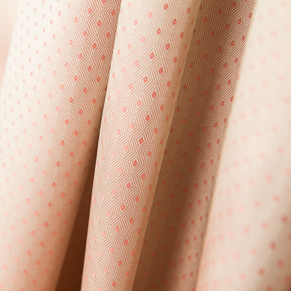 Futter Rayon Polka Dots Needlepoint Golden Pink - Ribes y Casals