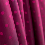 Futter Rayon Polka Dots Dunkelfuchsia - Ribes y Casals