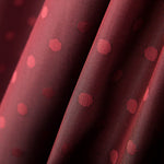 Futter Rayon Polka Dots Granat - Ribes y Casals