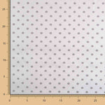 Innenfutter Rayon Polka Dots Grau - Ribes y Casals