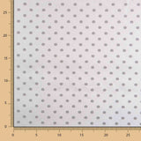 Innenfutter Rayon Polka Dots Grau - Ribes y Casals