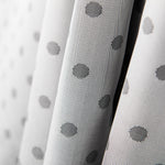 Innenfutter Rayon Polka Dots Grau - Ribes y Casals