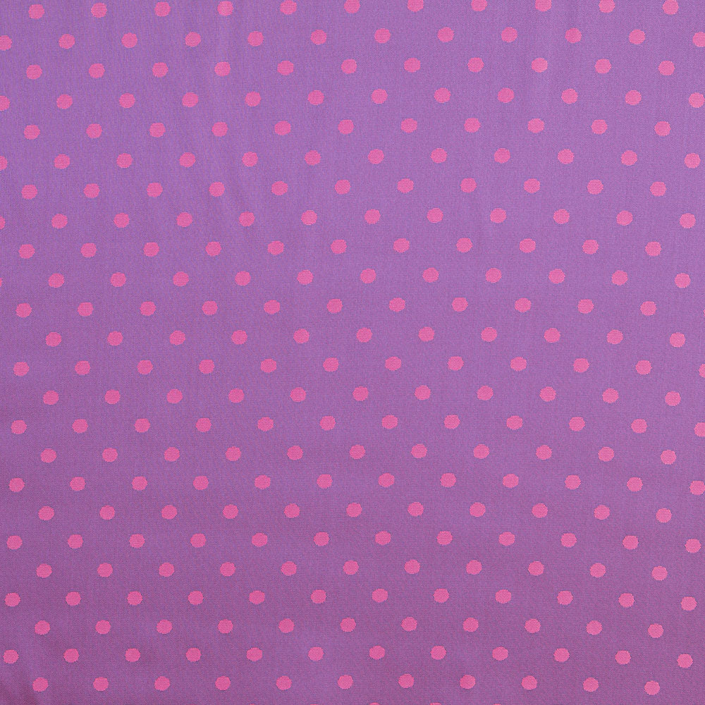 Innenfutter Rayon Polka Dots Lila - Ribes y Casals