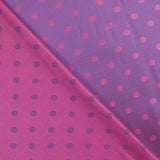 Innenfutter Rayon Polka Dots Lila - Ribes y Casals
