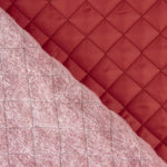 Roter, gesteppter Futterstoff – verschiedene Maße x 150 cm breit - Ribes y Casals