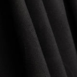 Flanell Baumwolle Schwarz - Ribes y Casals