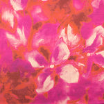 Fuchsia Polyester Satin Aquarell - Ribes y Casals