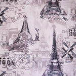 Gabardine-Polsterung Eiffel Grau - Ribes y Casals