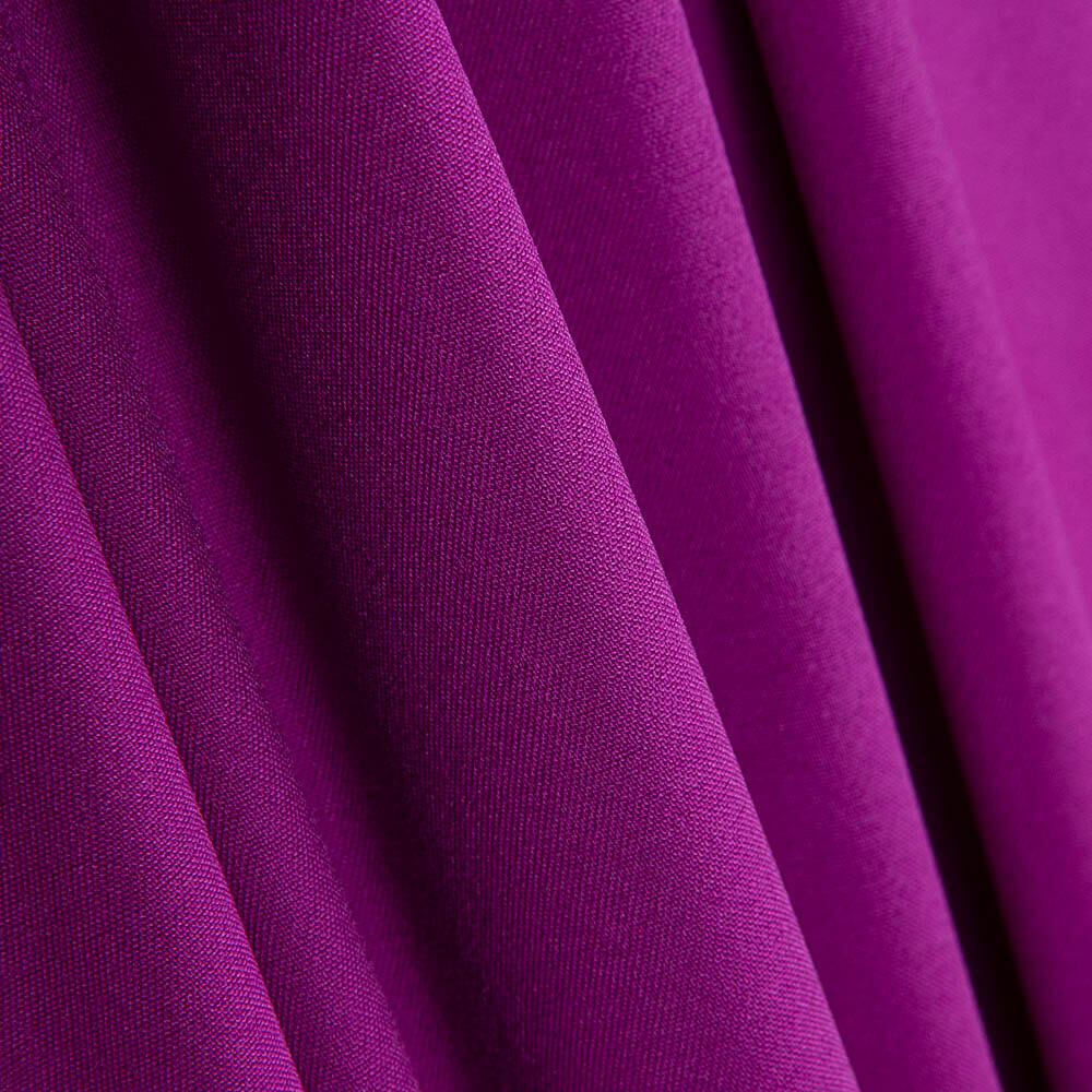Orchidee Einfarbiger Stretch-Gabardine - Ribes y Casals