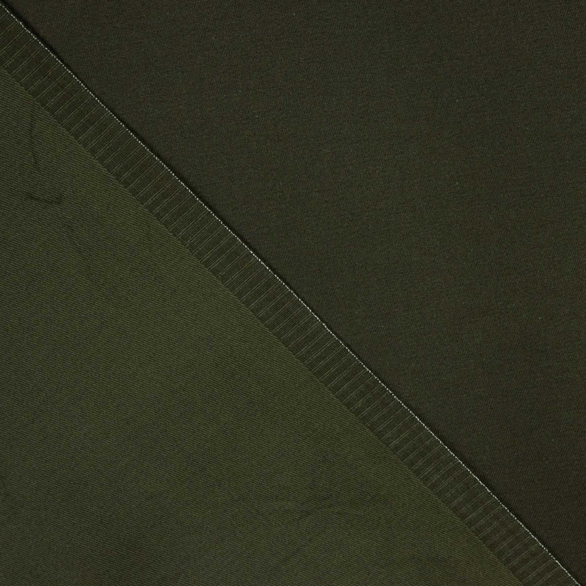 Dunkelgrüner elastischer Twill - Ribes y Casals