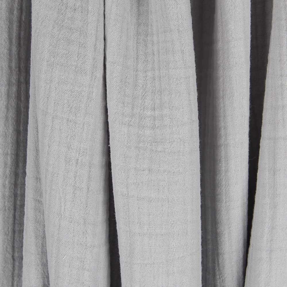 Bambula Gaze Baumwolle Grau - Ribes y Casals