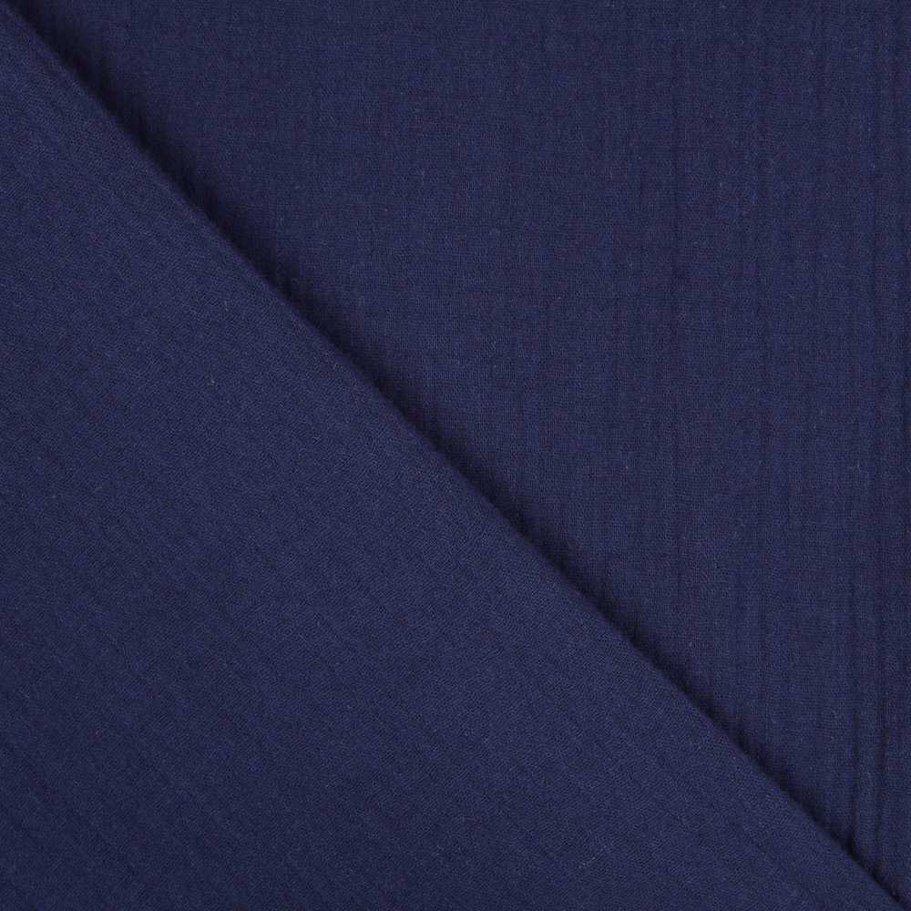 Bambula Gaze Baumwolle Marine - Ribes y Casals