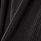 Reststück Bambula Baumwolle 135 cm Schwarz – verschiedene Maße x Breite 135 cm - Ribes y Casals