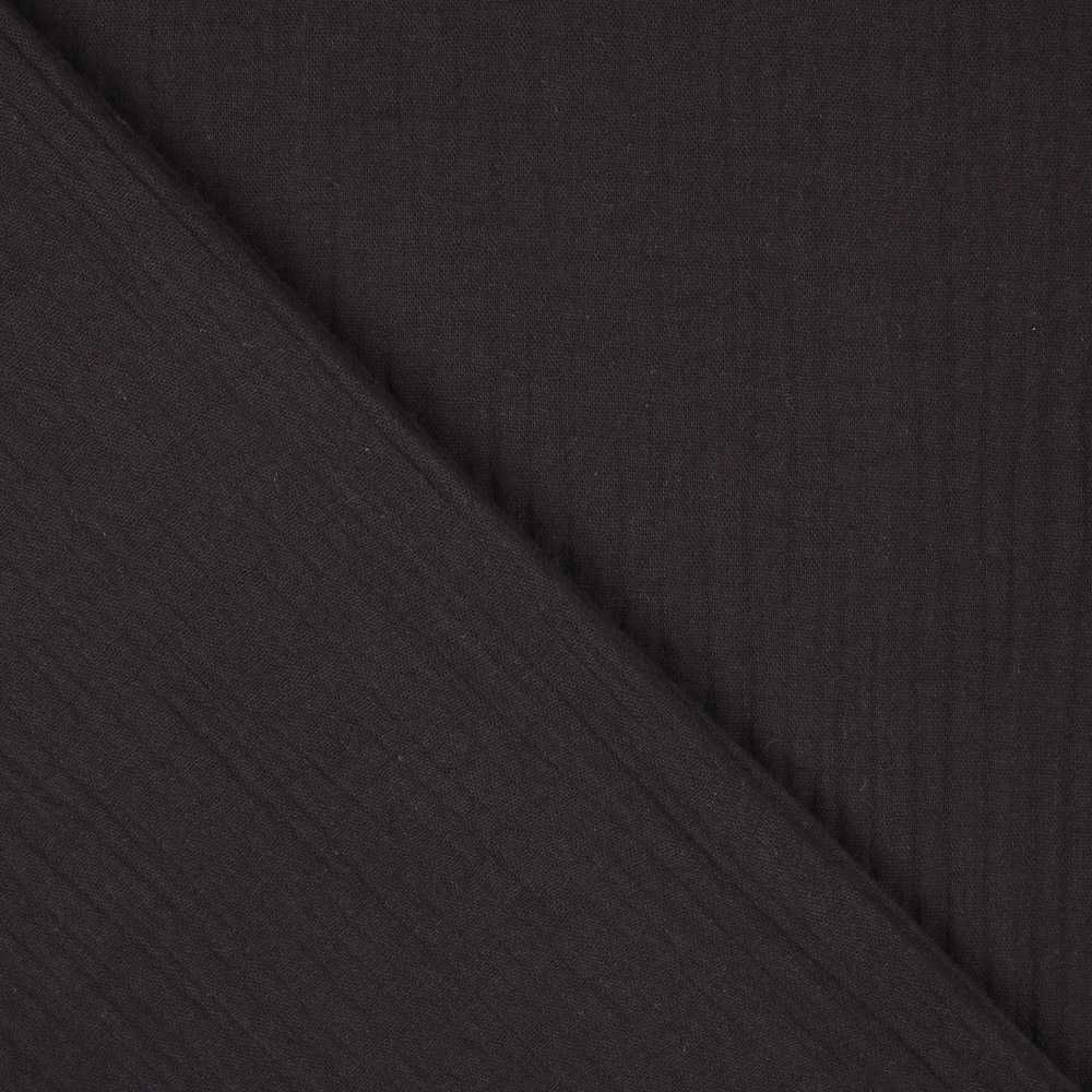 Bambula Baumwolle 135 cm Schwarz - Ribes y Casals
