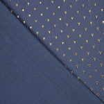 Mull Bambula Lurex Blau - Ribes y Casals