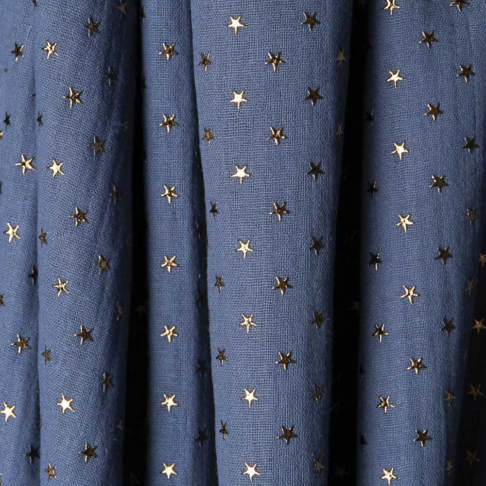 Mull Bambula Lurex Blau - Ribes y Casals