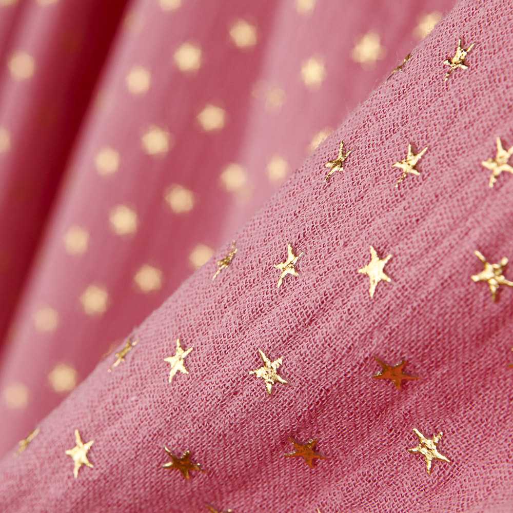 Mull Bambula Lurex Rosa - Ribes y Casals