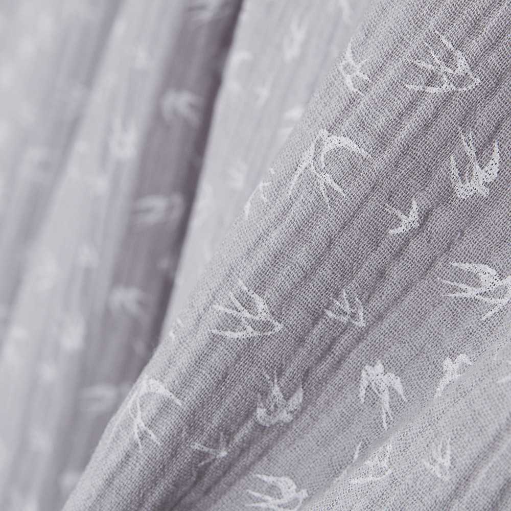 Mull Bambula Natur Grau - Ribes y Casals