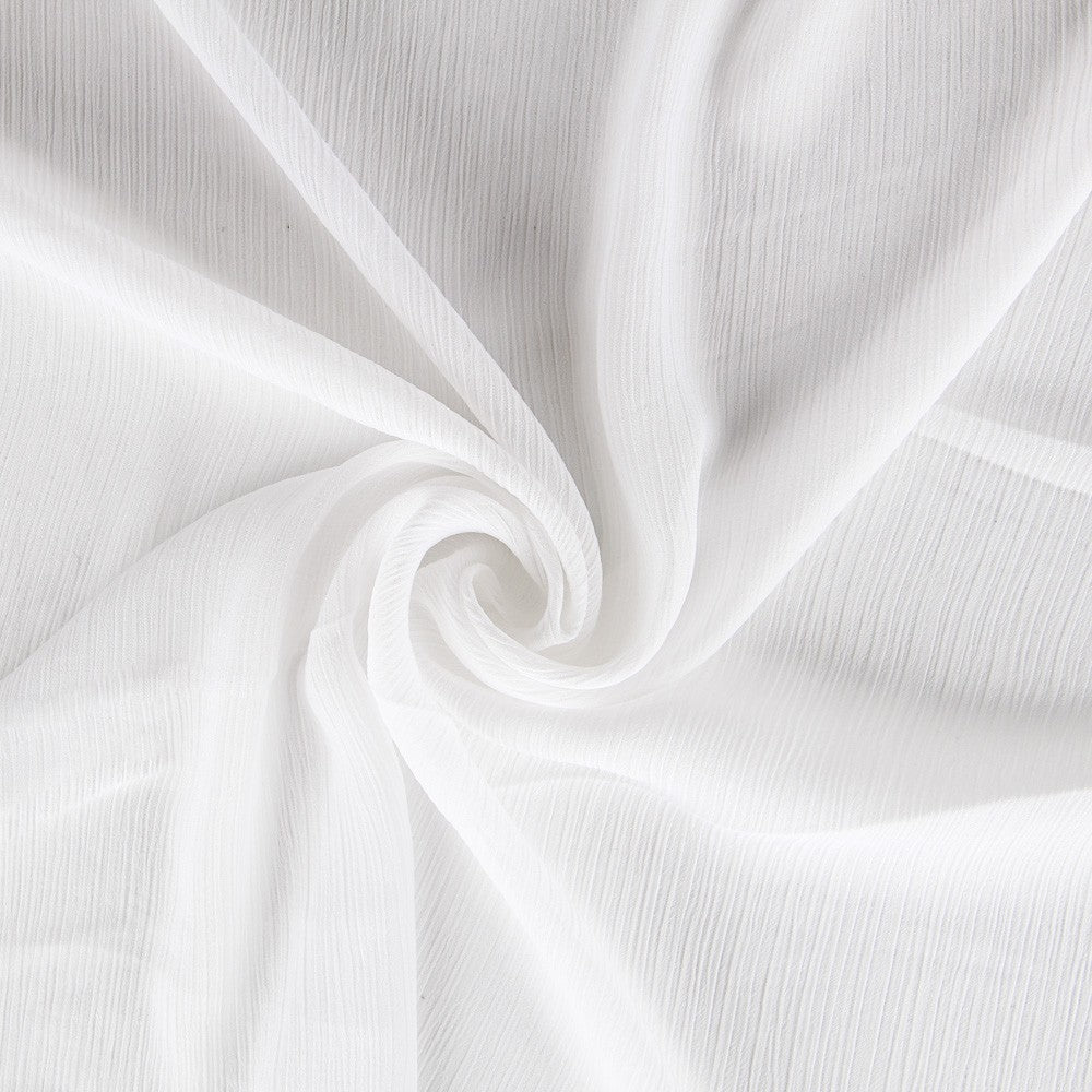 Mull Bambula Polyester Weiß - Ribes y Casals