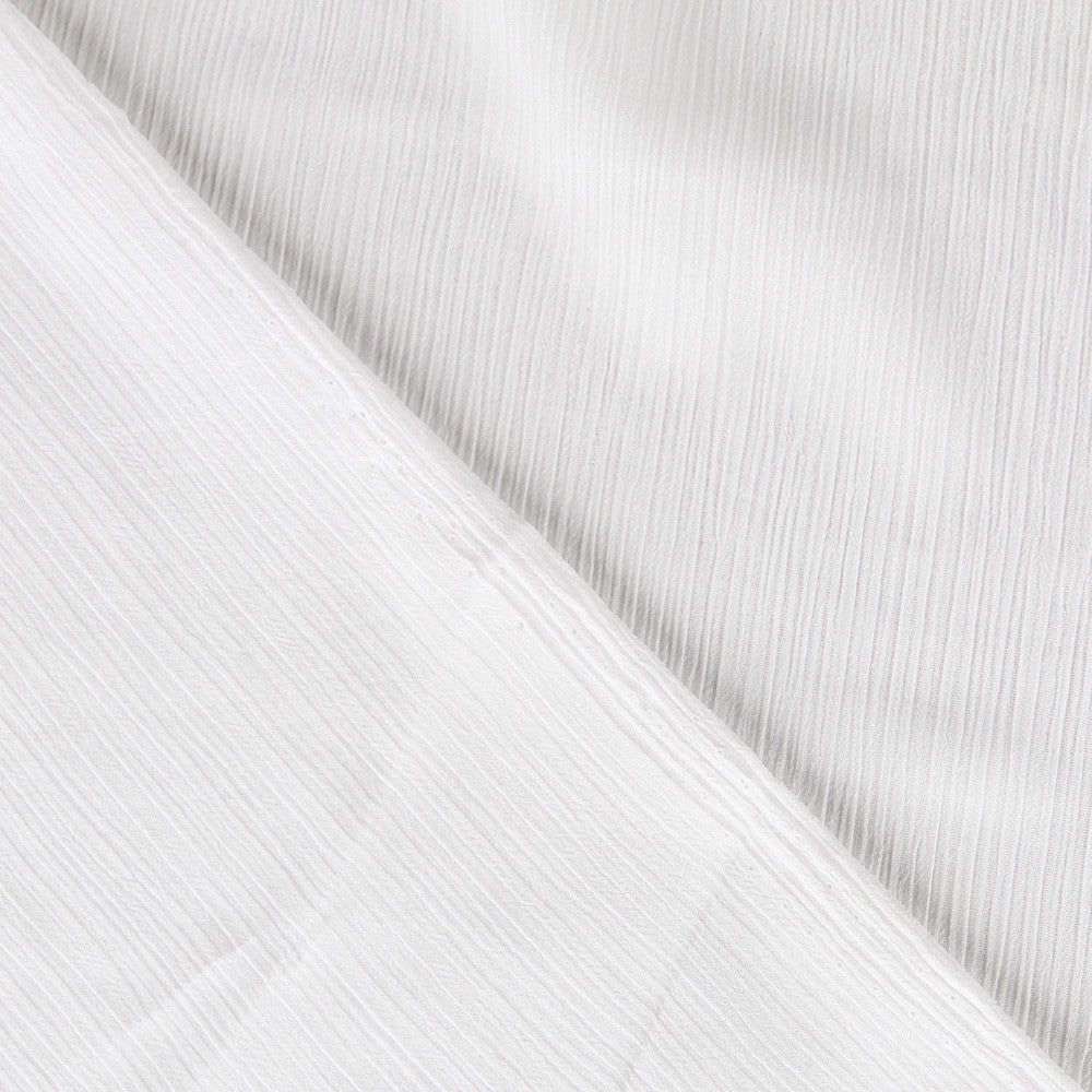 Mull Bambula Polyester Weiß - Ribes y Casals