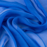 Natürliche Seidengaze Blau - Ribes y Casals