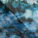 Tie Dye Blaue bedruckte Gaze - Ribes y Casals