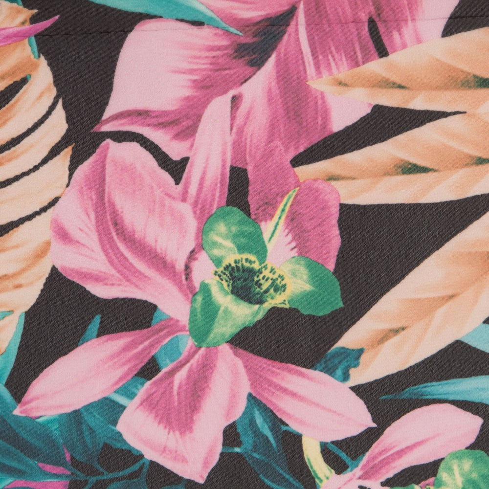 Tropic Fuchsia Bedruckte Gaze - Ribes y Casals
