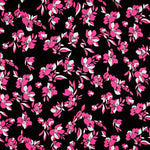 Florale Gaze in Fuchsia - Ribes y Casals