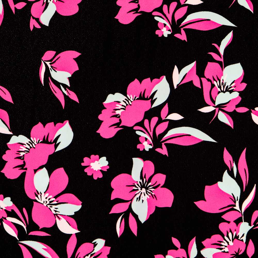 Florale Gaze in Fuchsia - Ribes y Casals
