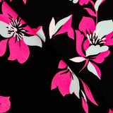 Florale Gaze in Fuchsia - Ribes y Casals