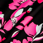Florale Gaze in Fuchsia - Ribes y Casals