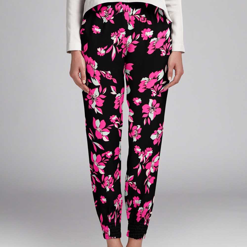 Florale Gaze in Fuchsia - Ribes y Casals