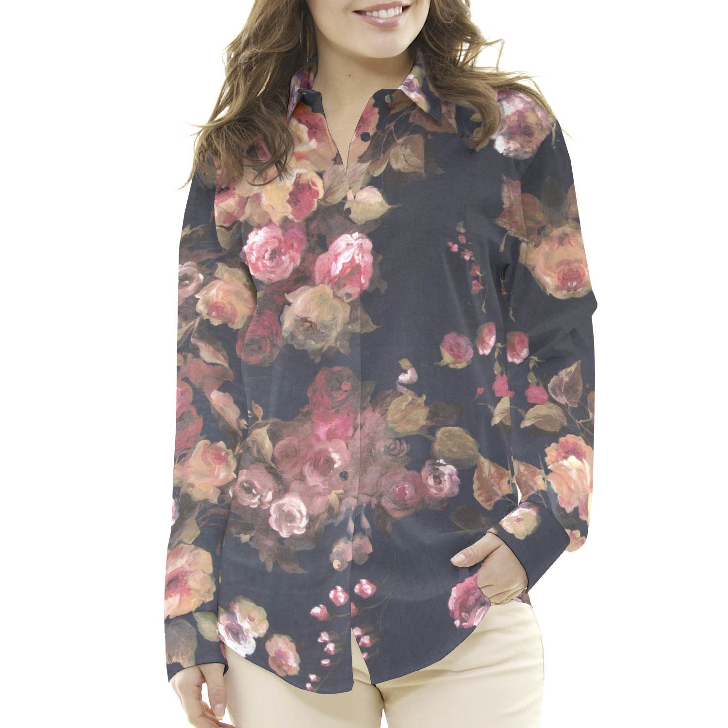 Herbst Floral Gaze Marine - Ribes y Casals