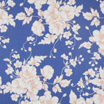 Gaze Vintage Blumen Blau - Ribes y Casals