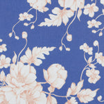 Gaze Vintage Blumen Blau - Ribes y Casals