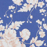 Gaze Vintage Blumen Blau - Ribes y Casals