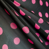 Mull Lunar 2cm Fuchsia Schwarz - Ribes y Casals