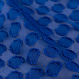 Blaue Plumeti-Polka-Dot-Gaze - Ribes y Casals