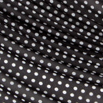 Schwarze Polka Dot Gaze - Ribes y Casals