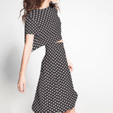 Schwarze Polka Dot Gaze - Ribes y Casals