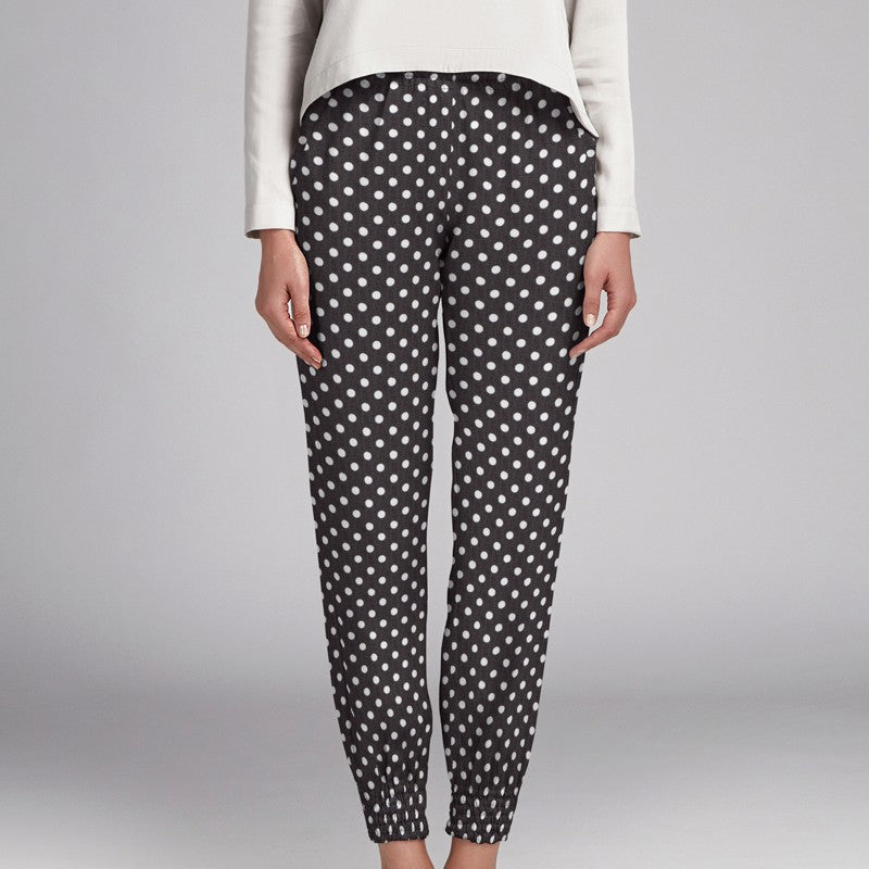 Schwarze Polka Dot Gaze - Ribes y Casals