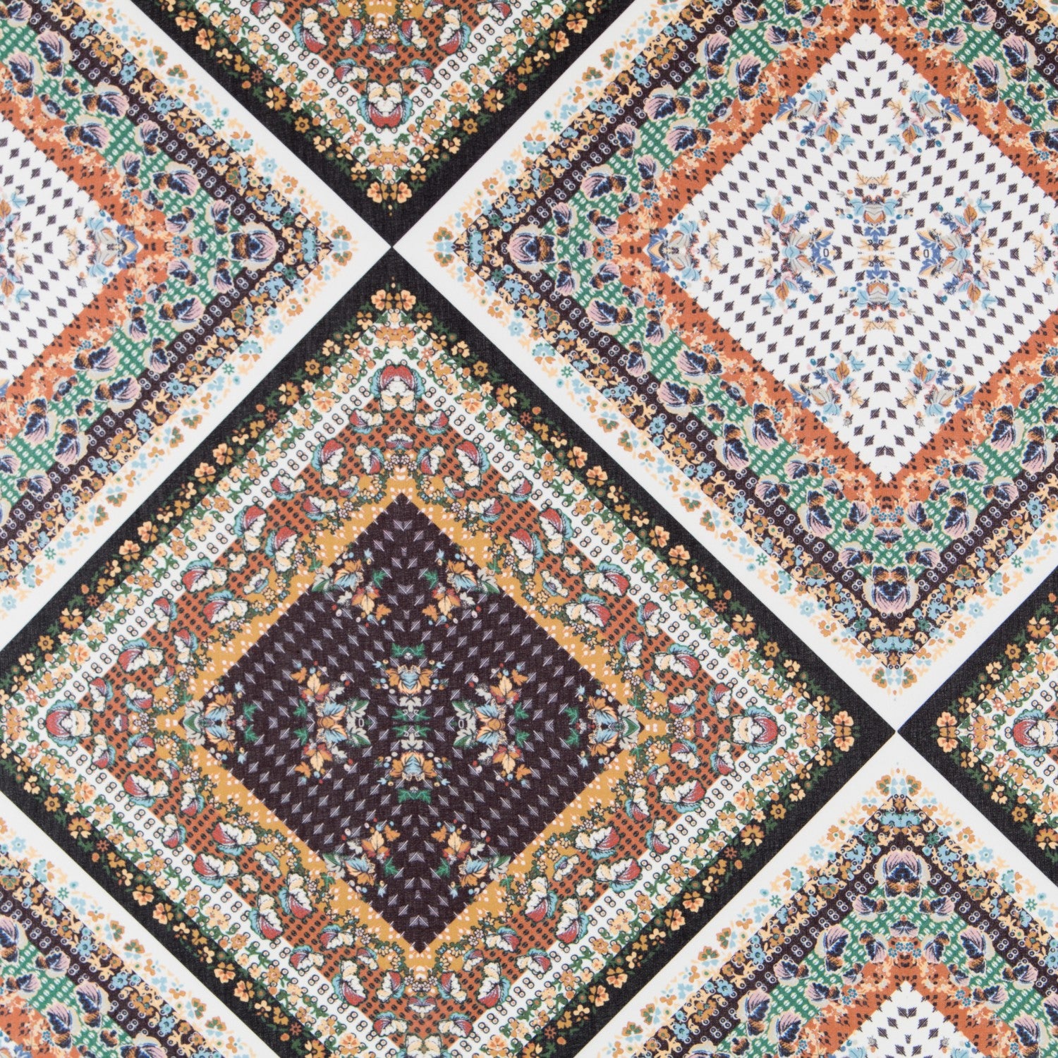 Braune Patchwork-Mullbinde - Ribes y Casals