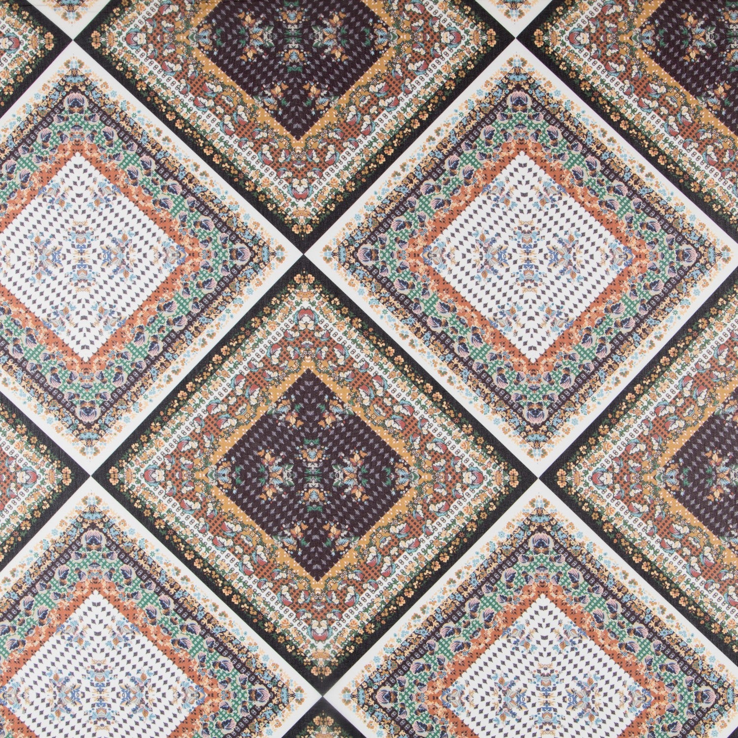 Braune Patchwork-Mullbinde - Ribes y Casals